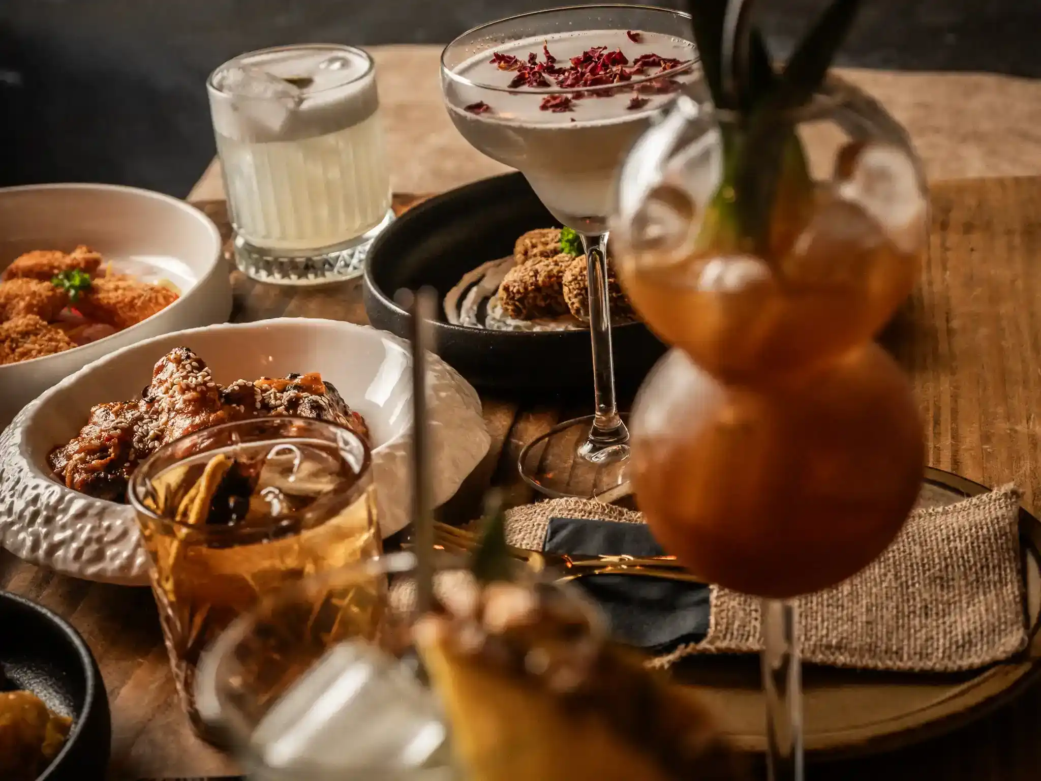 Asian tapas tijdens een avond uit bij ULU Bar Utrecht