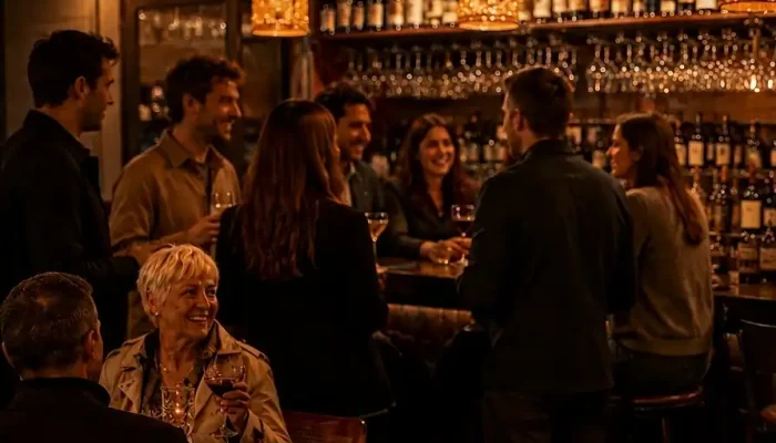 Guests enjoying Utrecht nightlife with late-night cocktails and bar stories at ULU Bar]