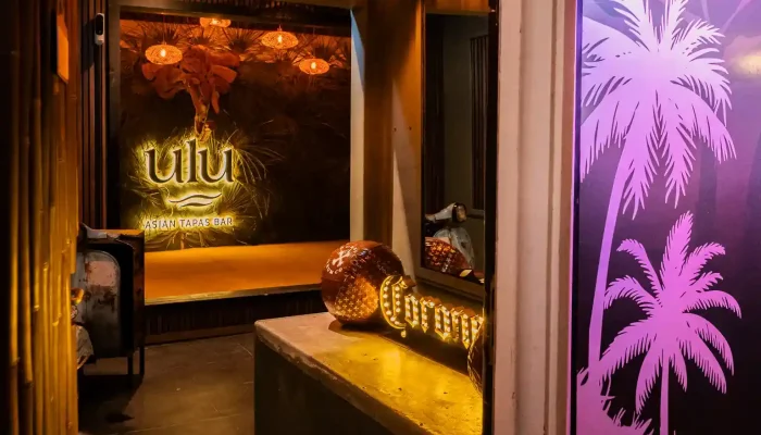  Entrance leading to ULU Bar, an underground Utrecht nightlife spot
